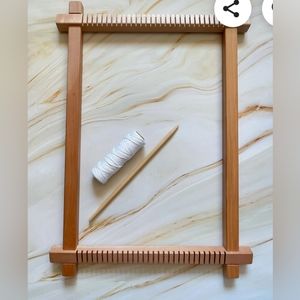 Ashford Lap Loom and Fiber Bundles